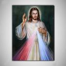 Nossa senhora e cristo Quadro Religioso MDF 30x20cm