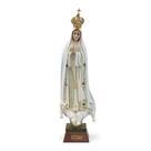 Nossa Senhora Fatima de Portugal Olhos de Vidro Resina 25 cm Nossa Senhora Fatima de Portugal Olhos de Vidro Resina 25 cm