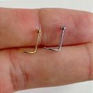 NOSTRIL TITÂNIO SEM GARRA CRISTAL - Piercing de Nariz
