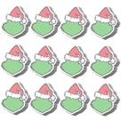 Notas adesivas de Natal Demonwer, 48 peças, almofadas fofas de 7,5 x 7,5 cm Notas adesivas de Natal Demonwer, 48 peças, almofadas fofas de 7,5 x 7,5 cm