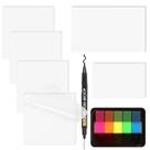 Notas adesivas MEIGAONE Transparent 700 Sheets com abas de índice
