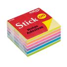 Notas adesivas molin-6 cores neon+branco-76x76mm-c/400 fls