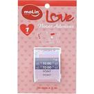 Notas Adesivas Molin Love 30mm X 2mts Rolo Sortidas