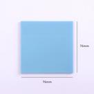 Notas Adesivas Quadradas Transparentes Coloridas Bloco Post It - 7,6 x 7,6cm - 50 Folhas