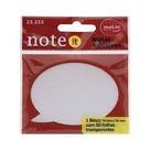 Notas Adesivas Transparentes Balão Molin - 50 Folhas 76mm x 76mm
