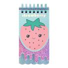 Note Pad-Bloco de anotações com estampa de morango Note Pad-Bloco de anotações com estampa de morango