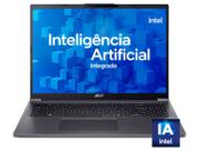 Notebook Acer Aspire 16 A16-71M-55H0 Intel Core Ultra 5 com IA Integrada 115U 16GB RAM 512GB SSD 16" Windows 11