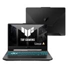 Notebook ASUS TUF Gaming A15 FA506NCG RTX 3050 AMD Ryzen 7 7445HS 8GB RAM 512GB SSD Linux KeepOS Tela 15,6" FHD 144Hz Graphite Black - HN216
