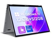 Notebook CHUWI MiniBook X 2 em 1 de 10,51" Touch 12 GB de RAM 512 GB SSD