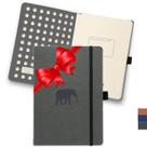 Notebook Dingbats* Wildlife A4 - Capa Dura em Couro PU