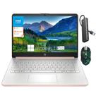 Notebook HP 14" Intel N150 4GB 128GB WiFi 6 Rose Gold