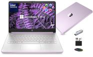 Notebook HP 14" N150 4GB de RAM 628GB SSD Windows 11 Pro Lavanda