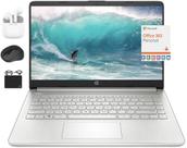 Notebook HP 2024 Notebook 14 mais novo Intel N4120 4 GB RAM 192 GB
