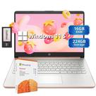 Notebook HP Stream 14 HD leve Intel Celeron N4120 de 16 GB