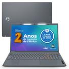 Notebook Positivo Vision C15 Intel Celeron Dual Core Linux 8GB 128GB eMMC 15” HD Lumina Bar - Cinza