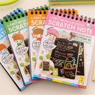 Notebook Scratch Doodle Rainbow Color para crianças Notebook Scratch Doodle Rainbow Color para crianças