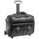 Notebook Suitcase McKlein Napa Leather de 15" compatível com checkpoint