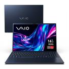 Notebook VAIO FE16 AMD Ryzen 7-5825U Linux 16GB RAM 512GB SSD 16" IPS WUXGA Antirreflexo - Cinza Grafite
