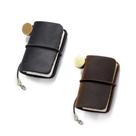 Notebook Yitexin Mini Size Travellers com capa de couro 4,8x3,2 cm