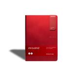 Notebook Zequenz Classic 360 Signature Series A5 vermelho