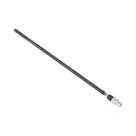 NOVA Antena Telescópica ANT500 88MHz-1GHz Conector SMA Macho (Preta) Antena Telescópica HackRF