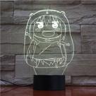 Novidade 3D Night Light Creative Umaru-Chan Himouto! USB Novidade 3D Night Light Creative Umaru-Chan Himouto! USB