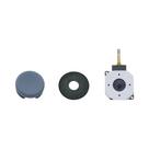 Novo 2ds 3ds 3dsxl 3d Pad Thumbstick Botão Joystick Rocker Cap Conjunto De Anel De Poeira Acessórios