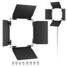 Novo de porta de celeiro com luz de vídeo LED para painel de luz 480 de 11,5 x 17,5 cm Novo de porta de celeiro com luz de vídeo LED para painel de luz 480 de 11,5 x 17,5 cm