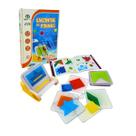 Novo Genio Encontre as Formas Nettoy 100 Desafios STEM Brinquedo Criativo Divertido Pedagogico
