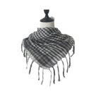 Novo grande lenço árabe shemagh com borla traje cabeça pescoço cachecol bandana keffiyeh para homens Novo grande lenço árabe shemagh com borla traje cabeça pescoço cachecol bandana keffiyeh para homens