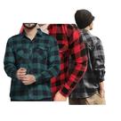 NOVO Kit 3 Camisetas Masculina Xadrez Flanelada Com Bolsos PREMIUM NOVO Kit 3 Camisetas Masculina Xadrez Flanelada Com Bolsos PREMIUM