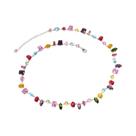 Novo luxo colorido cristal zircão colar para mulheres moda festa jóias acessórios