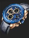 Novo Modelo de Relógio Naviforce Azul esporte relógios luxo aço inoxidável relógio de pulso Novo Modelo de Relógio Naviforce Azul esporte relógios luxo aço inoxidável relógio de pulso