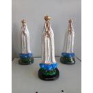 Ns Fatima 30 cm linda para abençoar seu lar