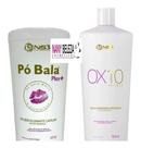 Ns3 Brasil Kit Pó Plex White Descolorante + Escolha Sua Ox