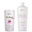 Ns3 Brasil Kit Pó Plex White Descolorante + Escolha Sua Ox