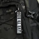 NT0513-001 Live to Ride Patch Bordado 10,2x2,5cm NT0513-001 Live to Ride Patch Bordado 10,2x2,5cm