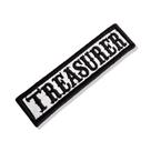 NT0515-001 Treasurer Patch Bordado 10,2x2,5cm NT0515-001 Treasurer Patch Bordado 10,2x2,5cm