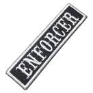 NT0527T Enforcer Patch Bordado Termo Adesivo ou Costurar NT0527T Enforcer Patch Bordado Termo Adesivo ou Costurar