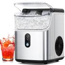 Nugget Ice Maker Kndko Countertop 35 libras/24h com limpeza automática