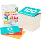Number Flash Cards Learnworx para crianças de 1 a 8 anos com 101 cartões
