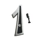 Numeral de faxada - 01 Jr grelhas