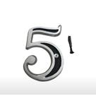 Numeral de faxada - 05 JrGrelhas