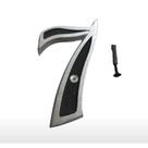 Numeral de faxada - 07 Jr grelhas
