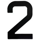 Numeral para Velas Optimist IODA Preto Número Dois Numeral para Velas Optimist IODA Preto Número Dois