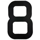 Numeral para Velas Optimist IODA Preto Número Oito Numeral para Velas Optimist IODA Preto Número Oito