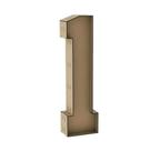 Número 1 Letra Caixa Grande Mdf 80Cm De Altura Decoração - Doce Arte Em Madeira Número 1 Letra Caixa Grande Mdf 80Cm De Altura Decoração - Doce Arte Em Madeira
