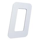 Numero 130mm branco - 0 - metalmidia Numero 130mm branco - 0 - metalmidia