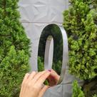 Número 15cm Aço Inox 430 Brilhante Casa Residencial