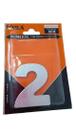Numero acm aco escovado 60mm (2) vila - 7896112462224
